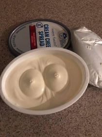 This cream cheese reminds me of my ex