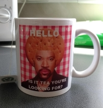 This cup I found in the office I was visiting today