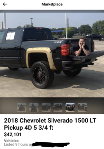 This dealership listing on Marketplace gave me a generous laugh
