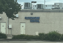 This dentist must have gotten tired of lecturing all their patients