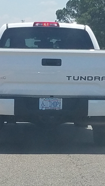 This disabled veterans license plate