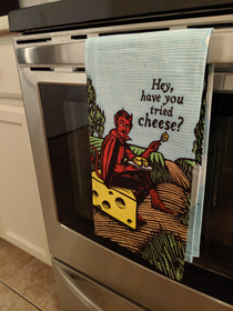 This dish towel makes me laugh everyday I wanted to share it with you guys