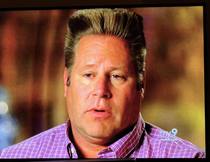 This dudes hair on Dateline
