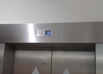 This elevator needed a second to think