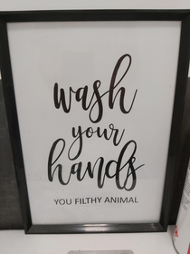 this encouragement quote i have in my bathroom
