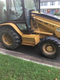 This fellow doing roadwork in my neighborhood is a