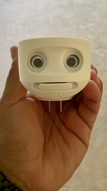 This frightened Febreze plug in I just bought