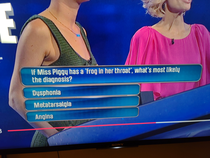 This gameshow chose very poor wording for this question