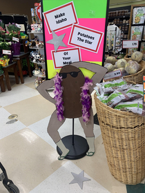 This grocery store display