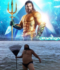 This guys Aquaman cosplay is incredible