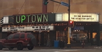 This indie-theater by my house always has pretty funny marquees for their movie of the week but this one takes the cake