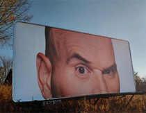 This is a billboard in Cleveland Ohio With no context at all what do you think its for