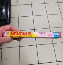 This is a paradox There is no such thing as sharing the Pink Starburst
