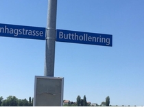 This is a street name in Aesch Switzerland