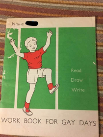 This is an actual school book from my primary school days in the s