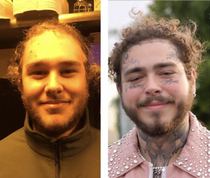 This is my friend we call him pre-malone