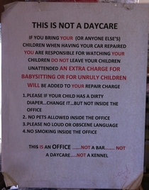 This Is Not A Daycare