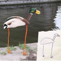 This is the best duck painting I have ever seen