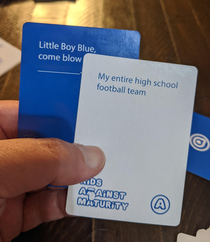 This is the KIDS version of Cards Against Humanity