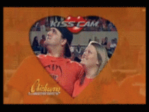 THIS is the ultimate kiss cam video - the squeeze