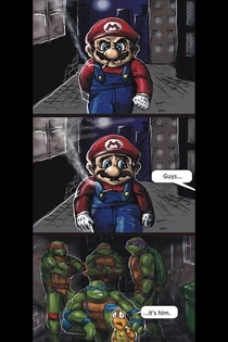 This is when Mario realized he fucked up