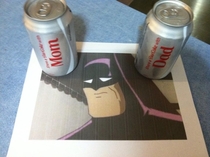 This is why batman drinks Pepsi