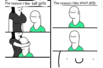 This is why i like hugging tall and short girls