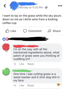 This is why I love my friends buddy of mine is in green