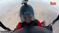 This is why you dont propose while skydiving