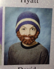 This kids yearbook photo just made my day