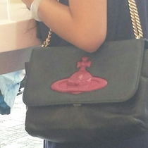 This ladys handbag is totally the Holy Hand Grenade