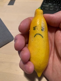 This lemon we grew