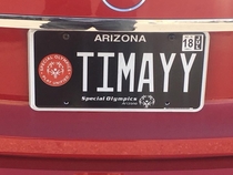 This license plate