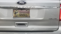 This License Plate