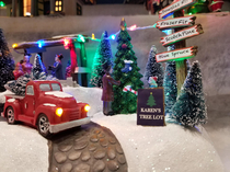 This little Christmas village is going to see a lot of complaints