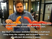 This makes all the sense in the world bearded male here