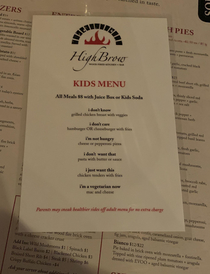 This Menu from a restaurant I just ate at today