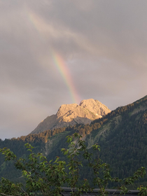 This mountain next to our house 