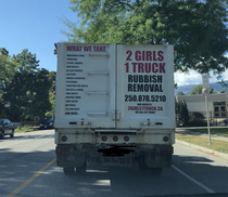 This moving company name
