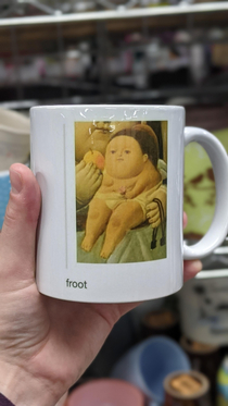 This mug I found at Goodwill