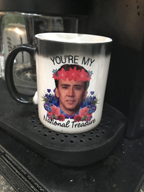 This mug my wife bought for me