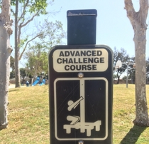 This park has a stripper course