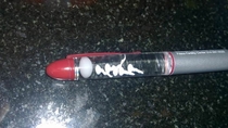 This pen came from a fertility clinic