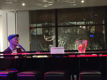 This piano bar player