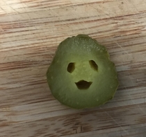 This pickle is happy to see me