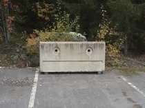 This piece of concrete has seen some shit