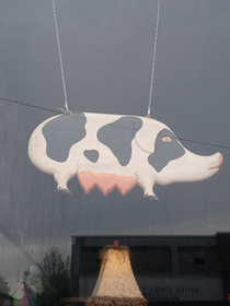 This pig cow thing at my local antique store