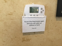This pizza place takes temperature control seriously