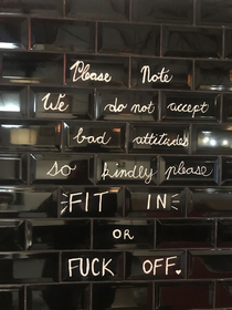 This place in Cape Town has the best attitude
