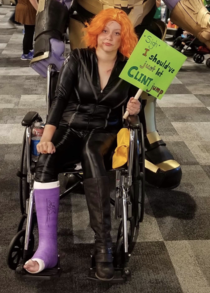 This Post-Endgame Black Widow Cosplay